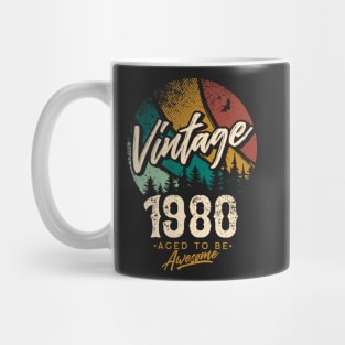 40th birthday gifts for men and women 1980 gift 40 years old Mug